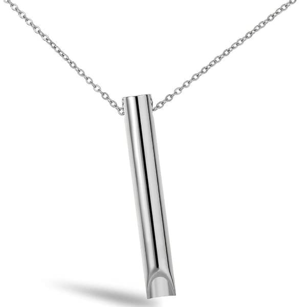Mindful Pustekjede Mindful Anapana Pustekjede Sølv silver