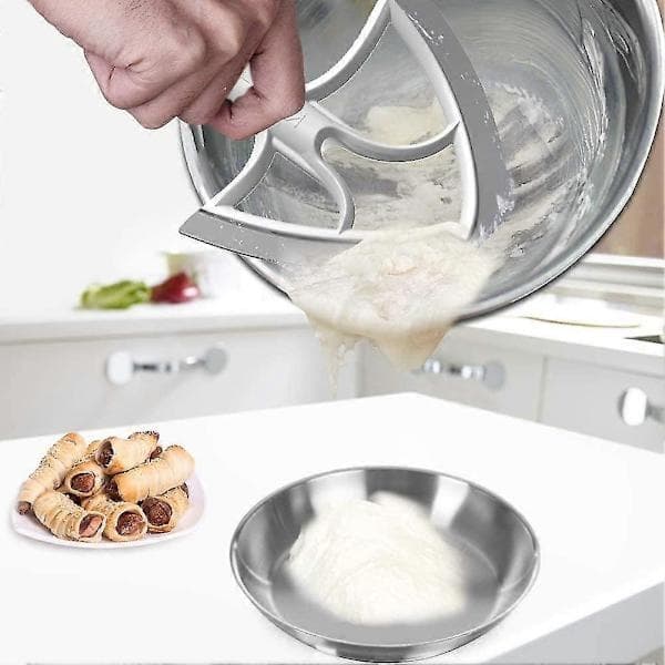 Flex Edge Beater för KitchenAid Tilt-Head Stand Mixer, 4,5-5 Quart Mixer Tillbehör med Flexibel