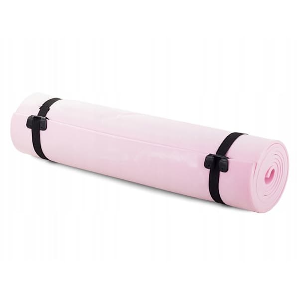 Yogamåtte / Træningsmåtte / Liggeunderlag - 180 x 50 cm Pink pink