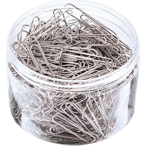 500 Large Paper Clips for Office, School and Personal Use, 29mm