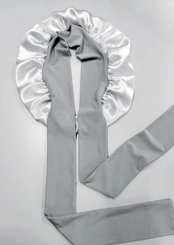 100 % silkkimyssy naisille, hopea Silver