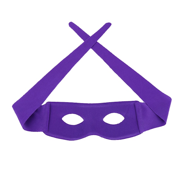 2 kappaletta Halloween-naamioita naamiaisnaamioita Cosplay-juhlapukeutumistarvikkeita (violetti)
