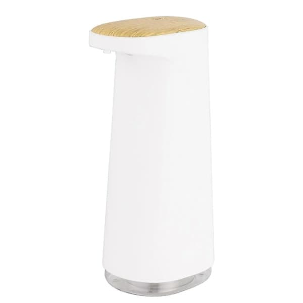 Automatisk sæbedispenser Genopladelig skumsæbedispenser til kontor, skole, hvid spraystil Spray Style White