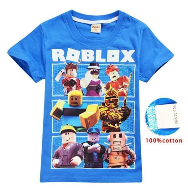 Roblox T-PAITA Lapset - Svart 150