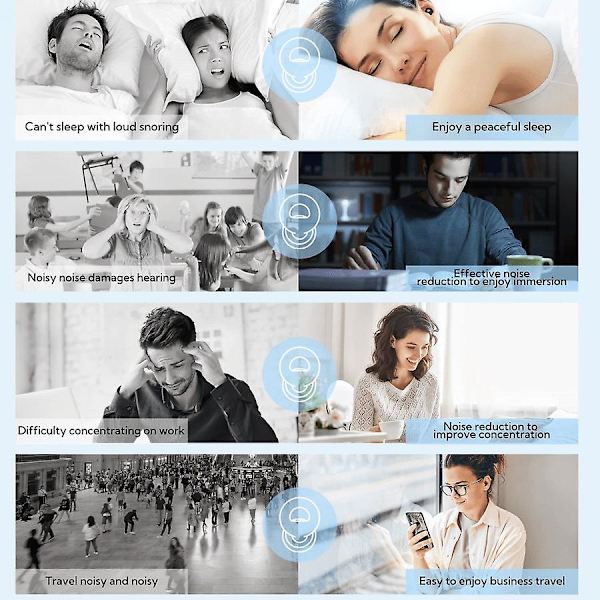 Switch Earplugs – Multi-Mode brusreducerande öronproppar | Justerbart passivt hörselskydd för Foc Present till familj/vän
