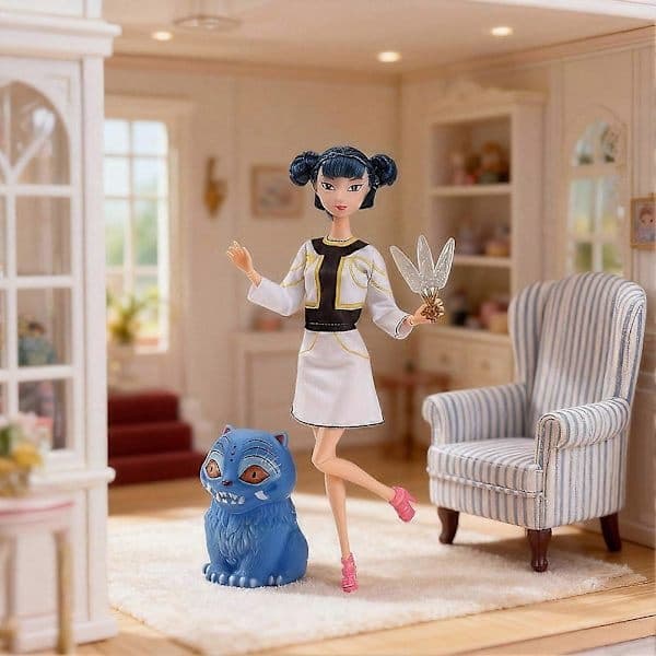 Kpop Demon Hunters Actionfigur, Rumi Anime Dukke Samlerobjekt Legetøjsgave til Fans Rumi