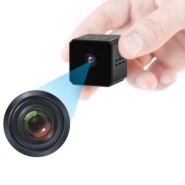 Piilokamera Minikamera 1080P - Kannettava pieni HD-kamera