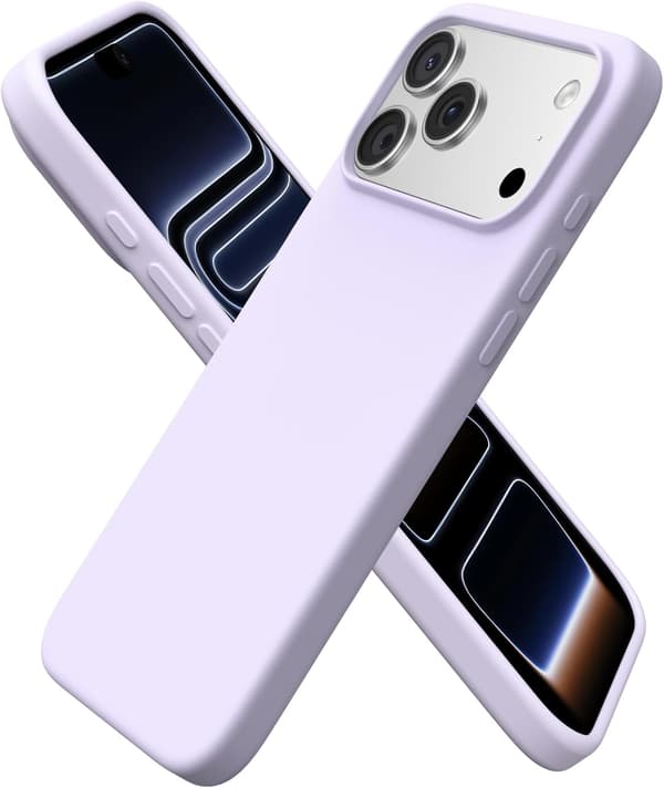1 stk, kompatibel med iPhone 17 Pro Max-deksel, lilla, 6,9\", støtsikker beskyttelse, kamerabeskyttelse purple