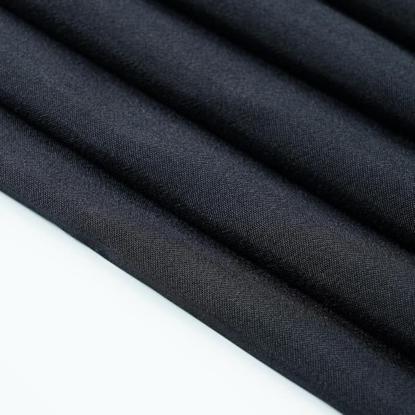 Sorte runde duge 148 cm, vaskbar polyester dug | Stor cirkulær polyesterstof dug til spisebord, 1 stk. black