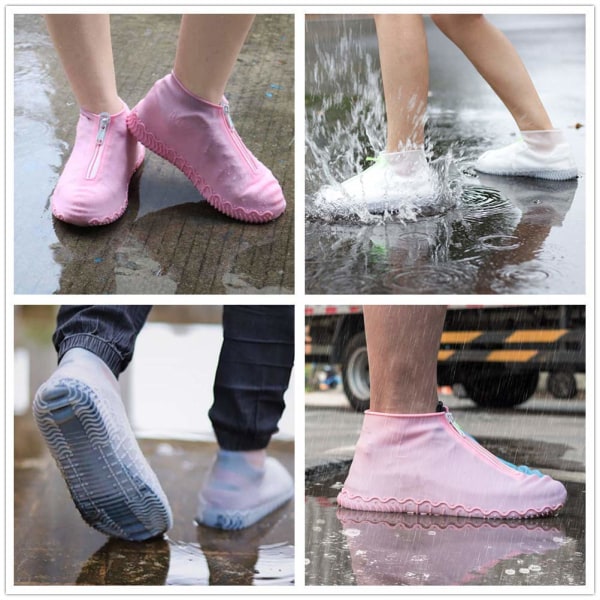 Vattentäta skoöverdrag Pvc regntät stövel Vattentät skoskydd Cover för utomhussport och vandring