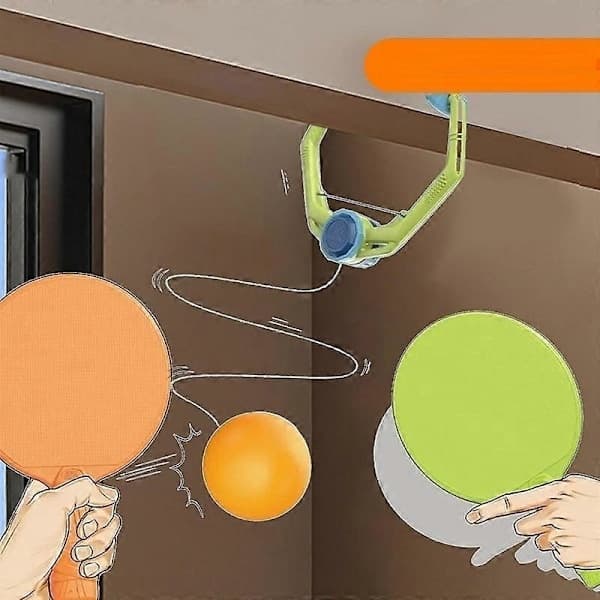 Dörr Pingisspel Över Dörren, Justerbar Dörr Pingis Tränare Dörrpost Pingis Startkit