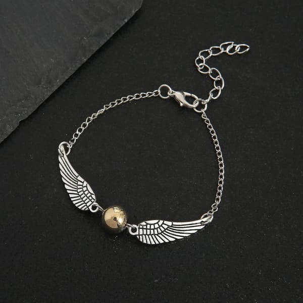 Harry Potter-armbånd - The Snitch - Sølv