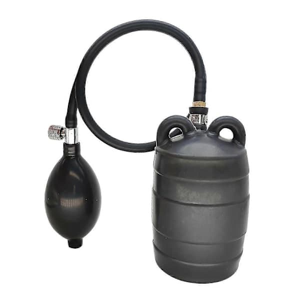 Uppblåsbar rörplugg avloppstestplugg - Premium Effektiv Professionell - Med handuppblåsbar boll DN75 DN75