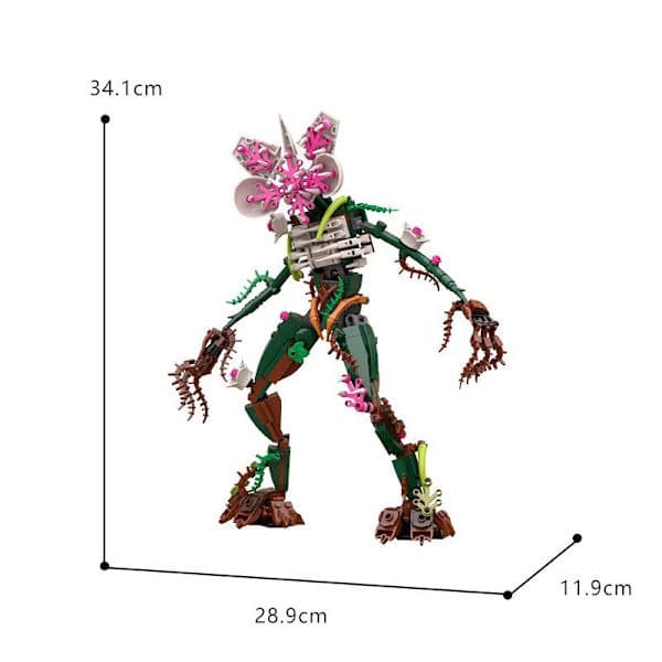 Stranger Things Demogorgon Växt 10311 Byggklossar – Monster Växt Modell Leksak