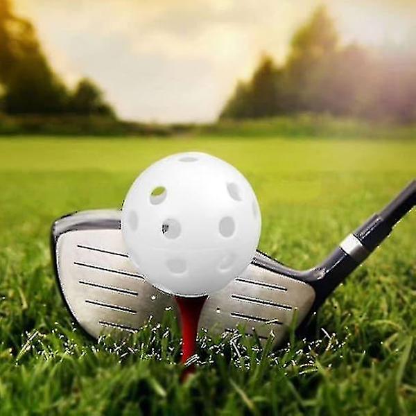 Harjoitusgolfpallot rei'illä 10 kpl Valkoinen