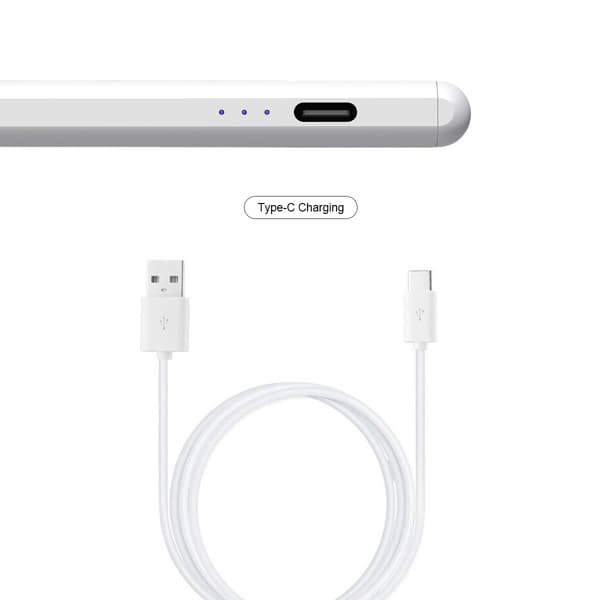 Styluspenna USB-C med 2 reservspetsar Vit
