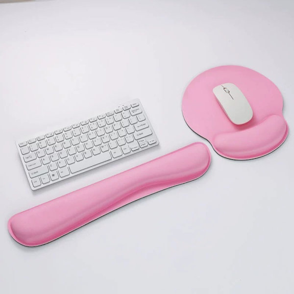 Musemåtte håndledsstøtte ergonomisk design armlæn træthedsaflastning armlæn stil 2-delt sæt ikke let at flytte