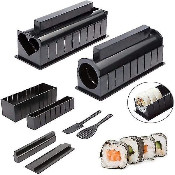 Sushi Maker Kit 10 Komplett Sushitillverkningssats DIY Sushi Set För