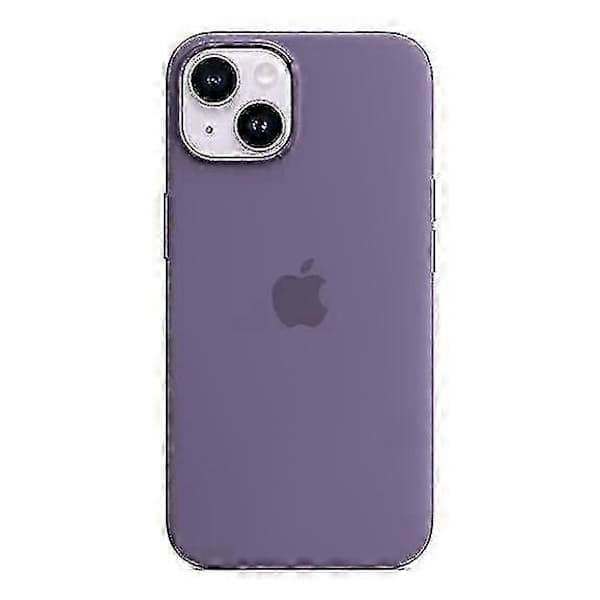 Silikondeksel kompatibelt med iPhone 14 - Myk følelse, støtsikkert, slankt beskyttelsesdeksel Iris Iris Iris