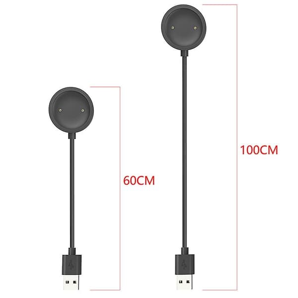 60/100 cm Smartwatch-opladningsdock 5V/1A opladerkabel til Mibro Watch A1 oplader 100 cm