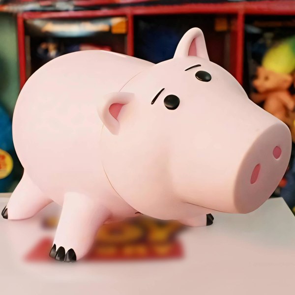Spargrisar för barn och vuxna Toy Story Bank Penninglåda Plast Sparbank Myntlåda Present (Färg: Rosa)