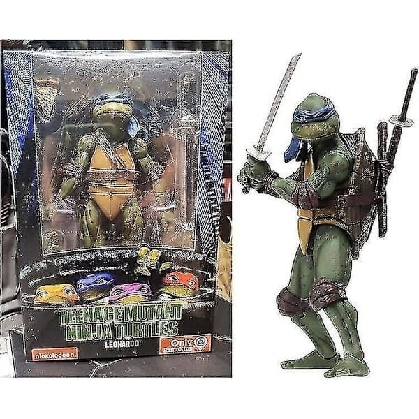 Ninja Turtles 1990 Film Raphael Actionfigur 7 tommer, NECA TMNT Bevægelig Mutant Legetøjsmodel Raphael