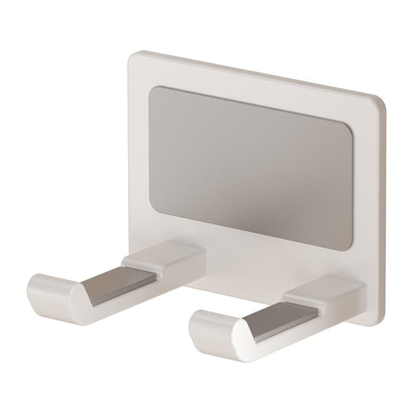 Självhäftande Hårtorkshållare - Minimalistisk Design Vit
