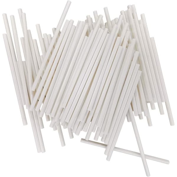 Pinnar för Cake Pops, Vit, 100 st