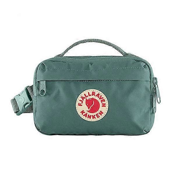 Liten Canvas Midjeväsk för Män och Kvinnor, Fanny Pack Bältesväska, Grön