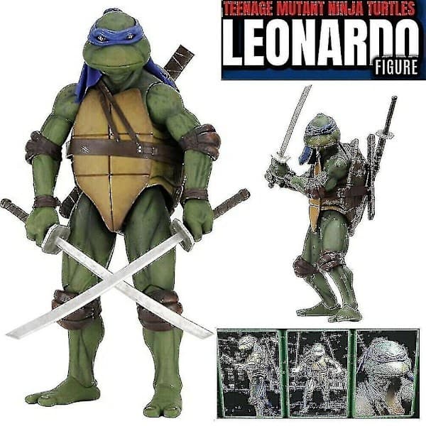 Ninja Turtles 1990 Film Raphael Actionfigur 7 tommer, NECA TMNT Bevægelig Mutant Legetøjsmodel Raphael