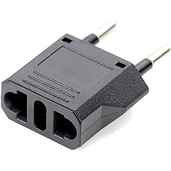 Plug adapter, US to European socket plug adapter