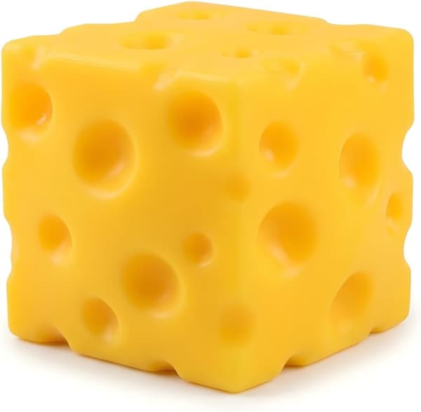 Ost Squishy Fidget Legetøj, 6cm Blødt Legetøj til Børn og Voksne (1 stk, 6cm) 6cm