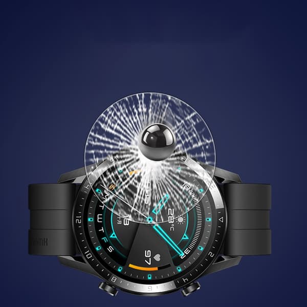 Huawei GT3 46mm näytönsuoja - 2 kpl karkaistua lasia