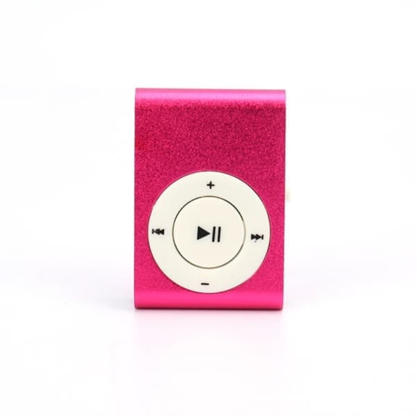 MP3-spiller musikkmedia MP3 ROSA Rosa pink