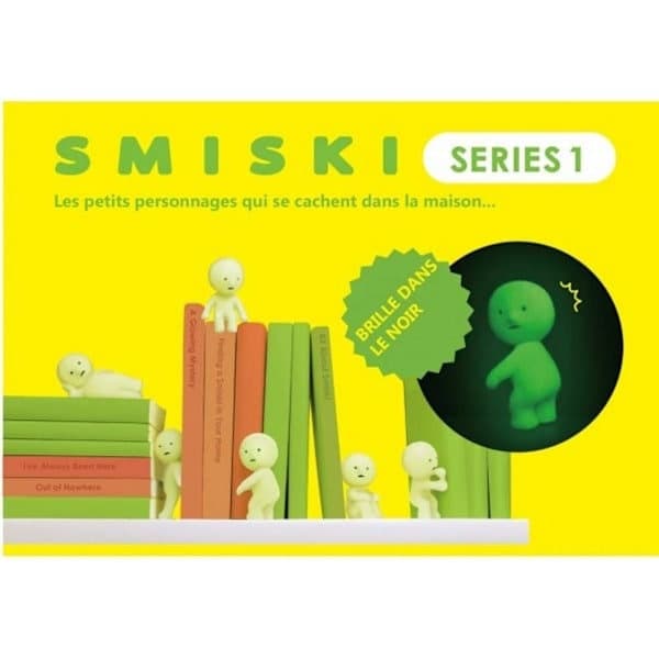 Ægte Smiski Corner Luminous Elf Series Blind Box, Tilfældig Figur Gave, Museumsstil, 1 stk Museum