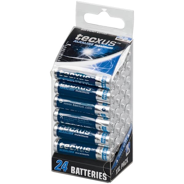 AAA-batterier Multipack - 24 st för enheter med hög strömförbrukning