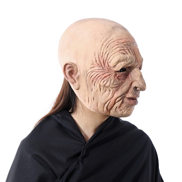 Halloween-kostym skräckmask, latexmask, rollspel fest skräck realistisk mask