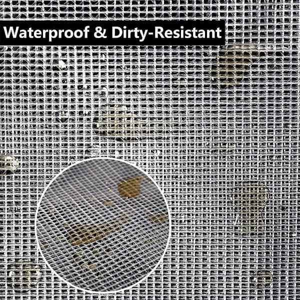 10-pack Mesh Dragkedja Pennfodral A4 Storlek - Vattentät Kontorsmaterial Organizer, Rivtålig Plast