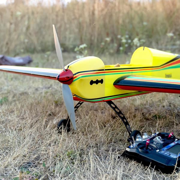 MECCANIXITY 17x10 tommer RC-propeller, 2-bladet propellerudskiftning grå højhastighedspropeller med adapterringe og propellernøgle til RC-fly 17" x 10" 1