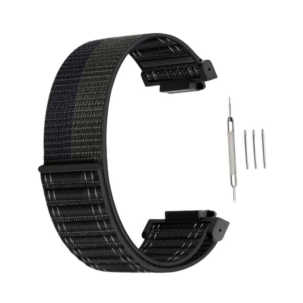 Nylonrem för Casio G-SHOCK GA110/700/DW-5600/5610 Wave Svart Black