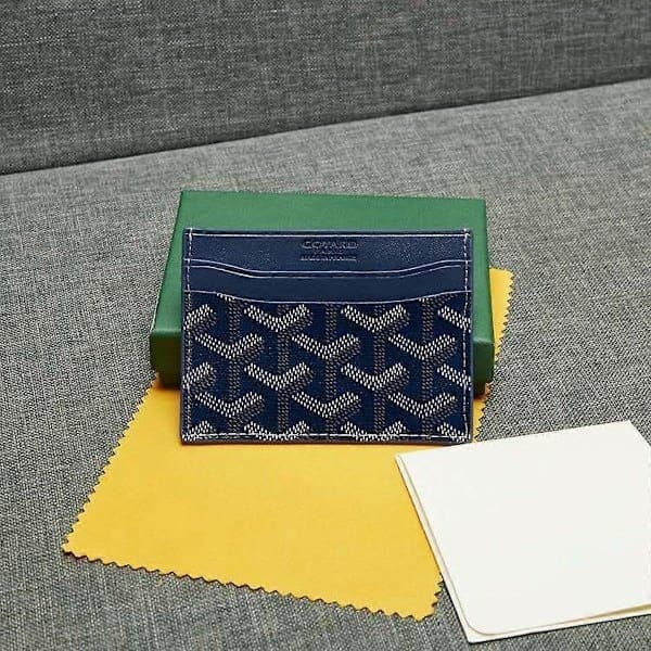 Kortholder i kuskinn Elegant Liten Kortmappe Trendy