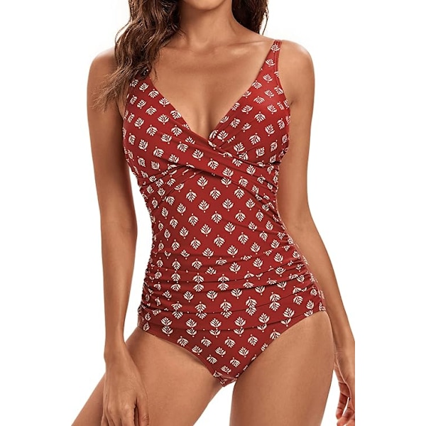 Dam Monokini Tummy Control Slankning Baddräkt Plus Size Baddräkt Tummy Control S