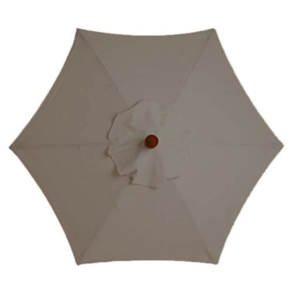 Replacement Cover for Parasol - 6 Whales - 3 M - Waterproof - Anti-Ultraviolet - Replacement Fabric (3M / 9.8Ft,Khaki)