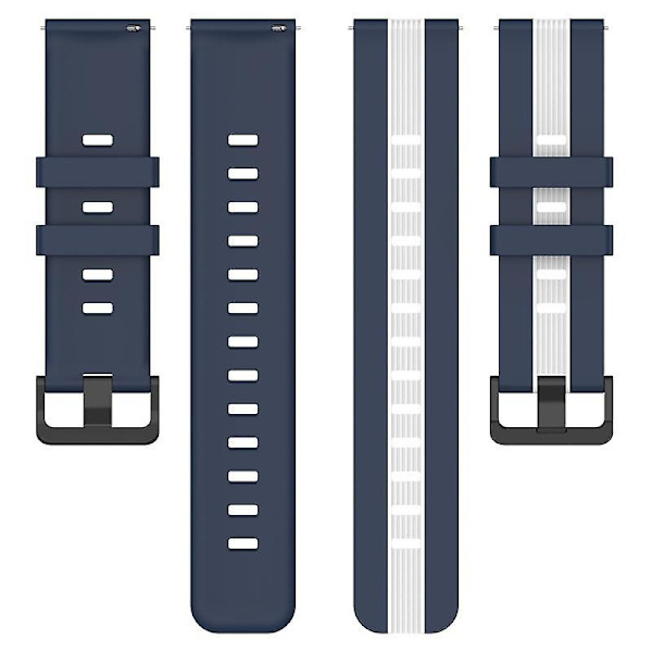 Sportstropper for Huawei Watch GT 3 SE/Watch GT, Dual 22mm klokkestropp pustende myk silikonstropp