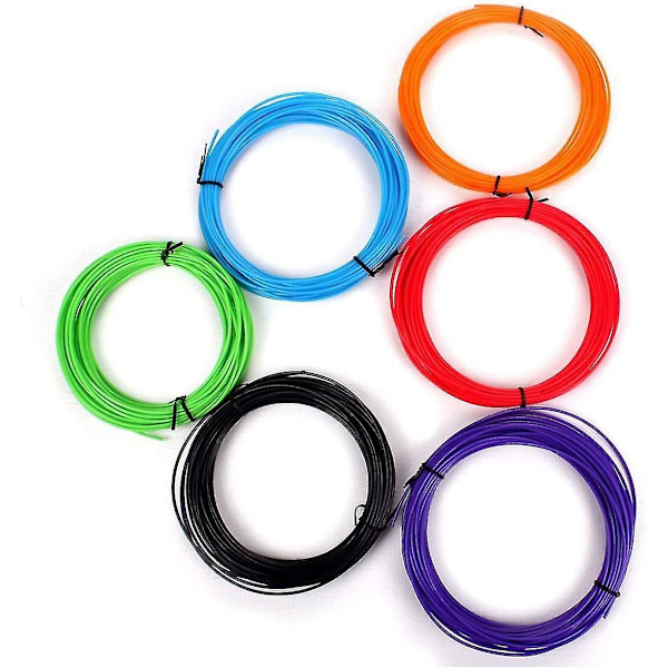 3D Pen Filament Efterfyldning 1,75 mm 3D Printer Filament Til 3D Penne Normalt 5 Meter (Tilfældig Farve) 60-100 ℃