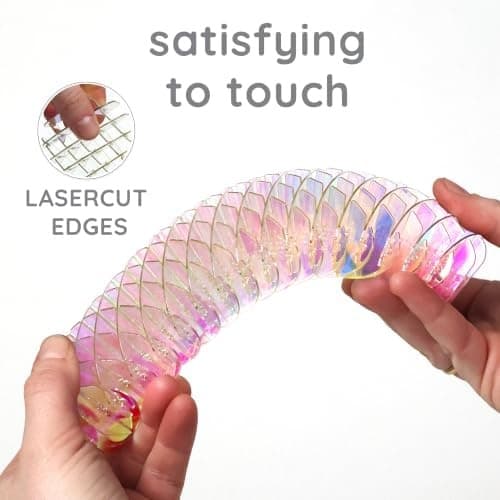 Morf Spring 3D Sensorisk Figgy Fidget-leksak, Enhörning, Liten Unicorn