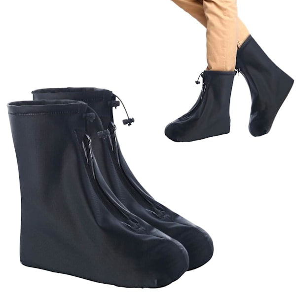 Vanntett Sko Trekk, Regn Vanntett Sko Trekk, Gjenbrukbare Sklisikre Sko Trekk XL