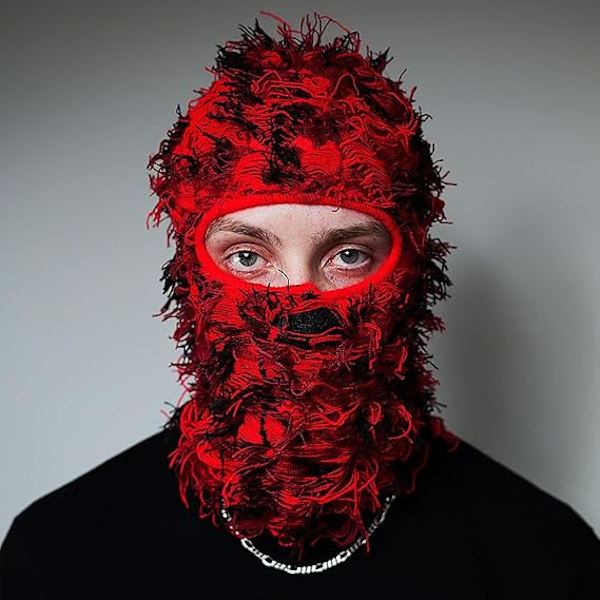 Kamouflage Balaclava Vinter Vindtät Hals Varm Unisex Utomhus Mössa