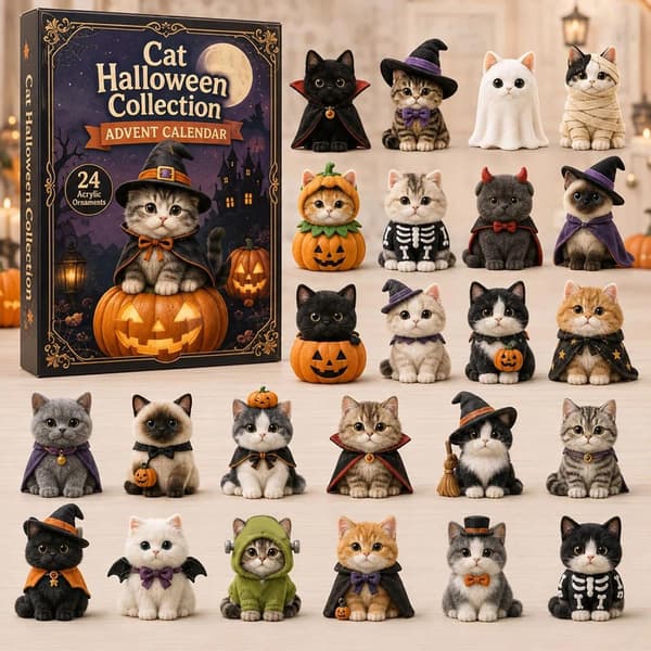 2026 Halloween-laskentakalenteri, 24 päivän kummitustalon lähtölaskenta (I) I