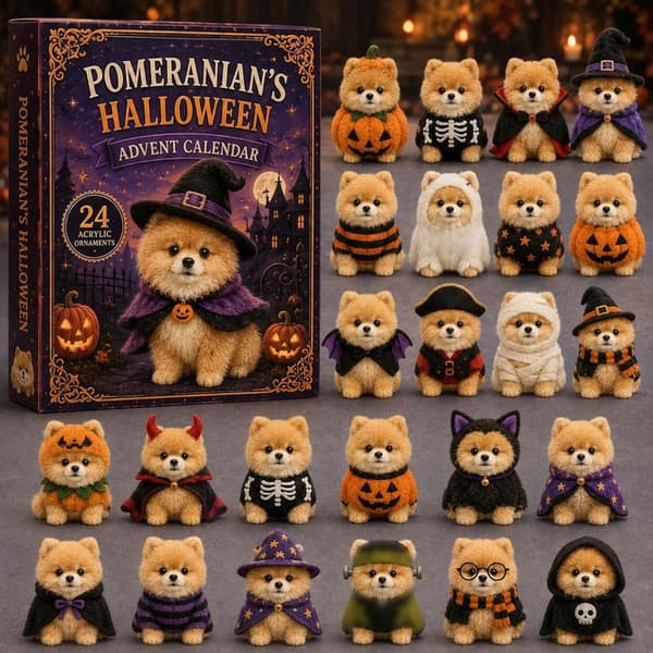 2026 Halloween nedtællingskalender, 24 dages hjemsøgt hus nedtælling (H) H